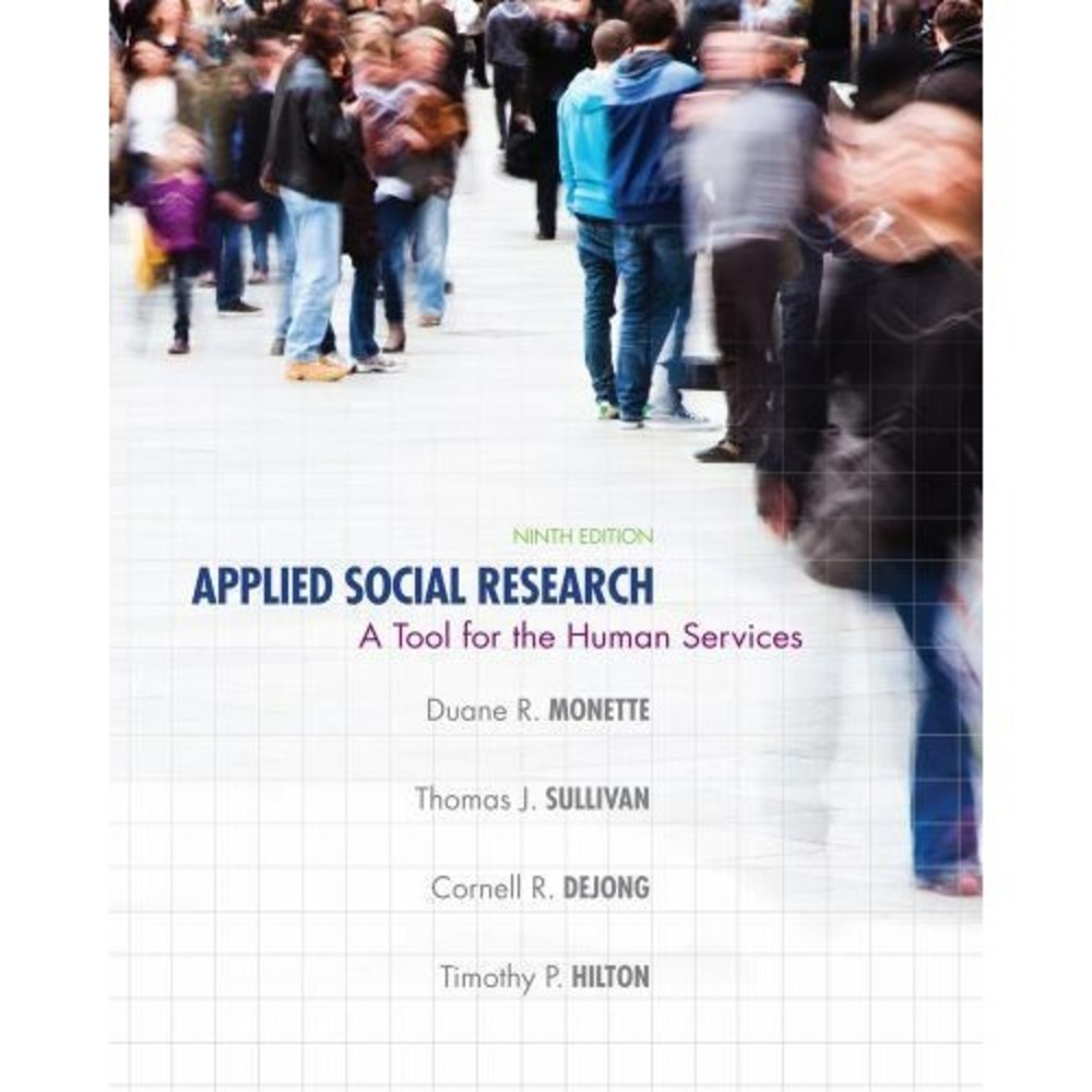 Applied Social Research: A Tool for the Human Services - Hardcover - VERY GOOD